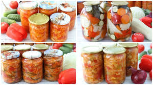 икра из баклажанов на зиму без стерилизации через мясорубку Chetyre Populyarnyh Salata Na Zimu Bez Sterilizacii Rezepte Essen Salat