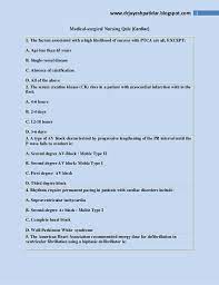 Oct 26, 2021 · test your knowledge on these wonderful nurses. Medical Surgical Nursing Quiz
