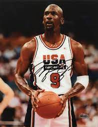 Michael Jordan Signed Chicago Bulls 1992 Dream Team Usa 8x10 Photo Team Usa Basketball Michael Jordan Team Usa