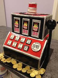 Pin On Slot Machine Cakes