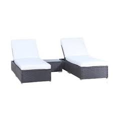 Ebern Designs Abernathy Double Reclining Chaise Lounge With Cushion Wayfair Lounge Chair Outdoor Teak Chaise Lounge Storage Chaise Lounge