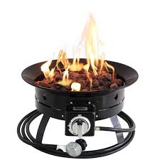 Riesenauswahl an produkten für zuhause. Zokop 19 Inch Patio Fire Pit Propane Kld4004 52000btu Outdoor Camping Yard Gas Brazier Heater Black Walmart Com Walmart Com