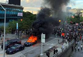 One year after george floyd's death. George Floyd Protests Curfew Imposed Across Nyc As Protestors Ransack Manhattan