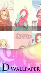 Pelbagai gambar yg comey2 see more of gambar kartun comel on facebook. Girly Muslimah Hd Wallpapers For Android Apk Download