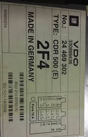 If you lost your car stereo radio / satnav security codes we can help to obtain it. Opel Delco Cdr 500 Code By Serial Sitemap Page 5 Digital Kaos