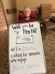 Some female inmates are quite happy to have pen pals as much as 25 years older than they are. Senior Care Facility Asks For Pen Pals To Comfort Residents