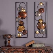 Bohemia style creative wall hanging home decor fashion modern art decoration vanity makeup mirror finish for bedroom bathroom cheap metal wall art for bathrooms. Bathroom Metal Wall Decor Wayfair