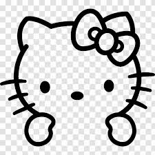 Christmas is super fun, but it can also be totally cute, especially when hello kitty is celebrating. Hello Kitty Coloring Book Valentine S Day Drawing Child Head Valentines Transparent Png