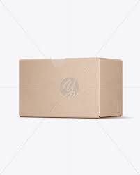 Download Kraft Box Mockup In Box Mockups On Yellow Images Object Mockups