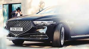A radar sensor installed in the front of the vehicle. 2019 Hyundai Genesis G90 Luxury Sedan Unveiled