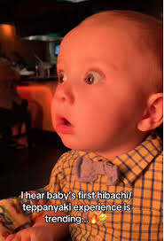 Baby's First Hibachi Experience: A Funny Prank Video