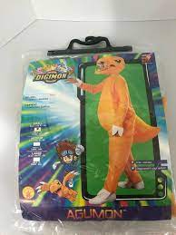 Digimon Monsters AGUMON Halloween Costume Rubie's New Kids S 4-6 Small  fox kids | eBay