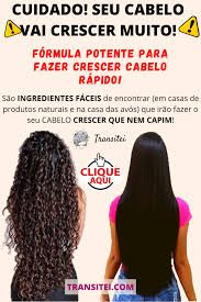 pin em como crescer cabelo