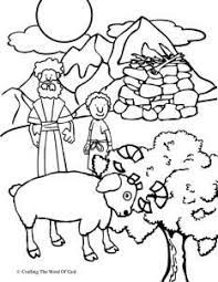 Resources on this page focus on the life of abraham. Abraham Offers Isaac Coloring Page Sunday School Coloring Pages Sunday School Preschool Sunday School Lessons