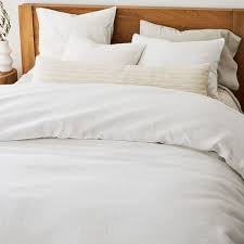 Duvet covers are protective and decorative cases for duvet inserts (like a pillow case), and are typically fastened with buttons, snaps or ties. Linen Duvet Cover Shams