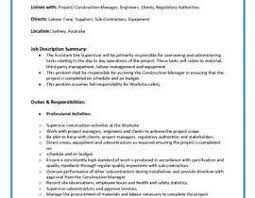 Acted as on site safety officer and ensured training, and safe work practices were directed and supported site operations and facility maintenance activities within the scope of work and implemented continuous improvement efforts. Assistant Site Supervisor Job Description Freelancer