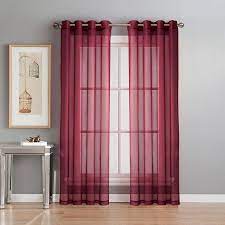 Diamond Sheer Voile Curtain Panels Walmart Com Red Sheer Curtains Extra Wide Curtains Curtains