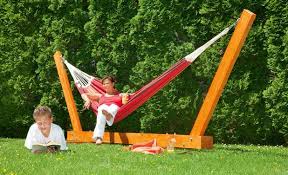 Hangematte Mit Gestell Selbst De Gestell Hangematte Hangemattengestell Selber Bauen