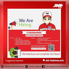 Lowongan kerja terbaru di jne tasikmalaya. Ayo Daftar Jne Tasikmalaya Buka Loker Wartatasik Com