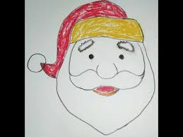 We're kicking christmas time off with how to draw santa claus's face! How To Draw Santa Claus Face Step By Step Easy Way Drawing Santa Claus Head