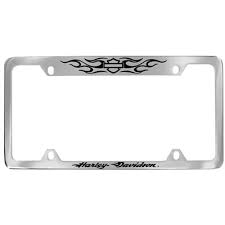 Flames Over Harley Davidson License Plate Frame License Plate Frames License Plate Motorcycle Parts And Accessories