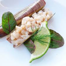 Tartare De Couteaux Au Couteau Menubistromique Tartare Couteau Coquillage Seafood Xipister Food Foodista Pornfood Carpaccio Ceviche Instagram Posts
