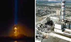 Vladimir, 32, recently released the series to the public, having visited the site in july last year. Chernobyl Was The Blue Beam Of Light At Chernobyl Real Chernobyl Radiation Explained Science News Express Co Uk