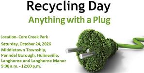 Recycling Day - Anything with a Plug