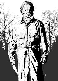 In the movie, michael myers is characterized as pure. Michael Myers By Jayodjick On Deviantart Horror Coloring Pages Michael Myers Coloring Pages Halloween Coloring Pages