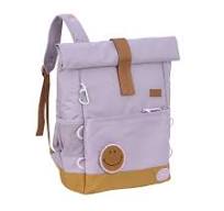 Kinderrucksack Rolltop - Little Gang, Lila | Lässig