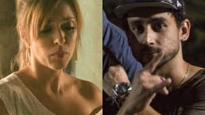 Foto: Romildo (Paulo Verlings) diz a Gilda (Suzy Rêgo) que é pai do bebê  que Marisa (Julia Rabello) espera, na novela 'Rock Story'