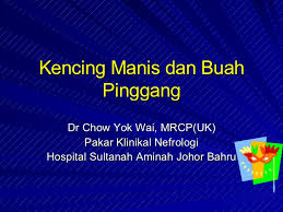 Sambungan video ulasan ringkas oleh konsultan buah pinggang, dr. Kencing Manis Dan Buah Pinggang