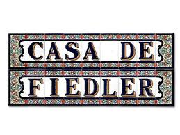 Hausturschild Spanische Fliesen Mit Casa De Und Wunschname Hausnummern Und Schilder Online Kaufen Hausturschilder Turschilder Schild Online