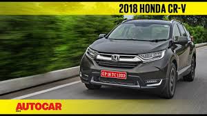 Go behind the badge and into the world of honda stories. 2018 Honda Cr V India First Drive Review Autocar India Youtube