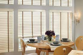 Choose from different fabric styles to add a stylish flair to your faux wood blinds. Graber 2 Traditions Wood Blinds From Direct Buy Blinds