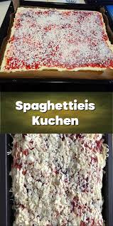 Spaghetti eis kuchen no bake sandras kochblog. Spaghettieis Kuchen Vom Blech Spagettikuchen Spaghetti Eis Spaghettikuchen