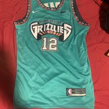 Ja morant of the memphis grizzlies poses for a portrait in the vancouver grizzlies uniform on buy 'ja morant' by paypatpal as a poster. Authentic Ja Morant Swingman Jersey 56 On Sidelineswap