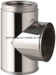 Ram the cleaning brush up and down several times in a small section of the flue to remove chimney soot. Clean Out Tee With Removable Cover China Chimney Pipe Stainless Steel Stove Pipe Made In China Com