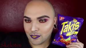 takis inspired makeup you