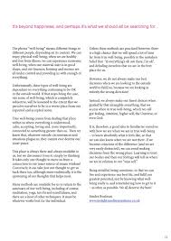 Universal Magazine Issue 2 Mind Body Spirit Mind Body Holistic Living