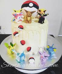 Eevee Cake Pokemon Birthday Cake Pokemon Cake Pokemon Birthday