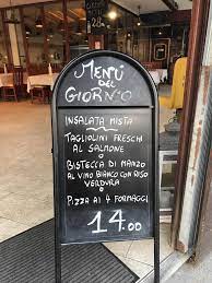 pronto il menu giovedi 6 dicembre ristorante bar pizzeria patrizietta di losone buon app by jada solutions locarno losone ascona menupranzo j