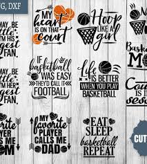Download Basketball Svg Bundle Basketball Svg Pack Cut Files 12 Basketball Sport Cut Files Loadette