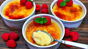 Crème brulee is simply a tempered cream and egg mixture that is baked in a water bath (kind of like some cheesecake recipes), cooled and then torched. Classic Creme Brulee Recipe How To Make The Best Creme Brulee Youtube