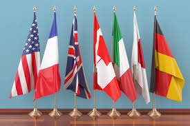 Flags of g7 members as seen on university avenue in toronto. Biarritz Prepares For G7 What To Do In Biarritz