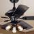 Industrial Black Ceiling Fan