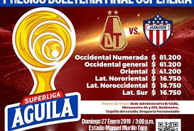 Tolima vs junior 1 fecha liga beplay Listos Los Precios De Boleteria Para Tolima Vs Junior En Ibague Alerta Tolima
