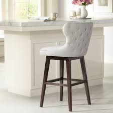 Ariana Light Gray Fabric 29 1 2 Swivel Barstool 1n597 Lamps Plus Bar Stools Bars For Home Adjustable Seating