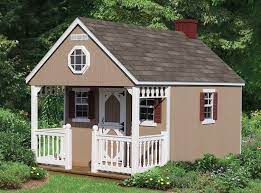 Backyard Cabin Br 8x10 To 8x14 Amish Backyard Structures Backyard Cabin Backyard Structures Play Houses