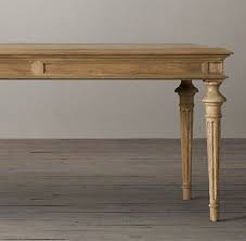French Partners Rectangular Table Mesa De Comedor Patas De La Mesa De Comedor Mesas De Comedor